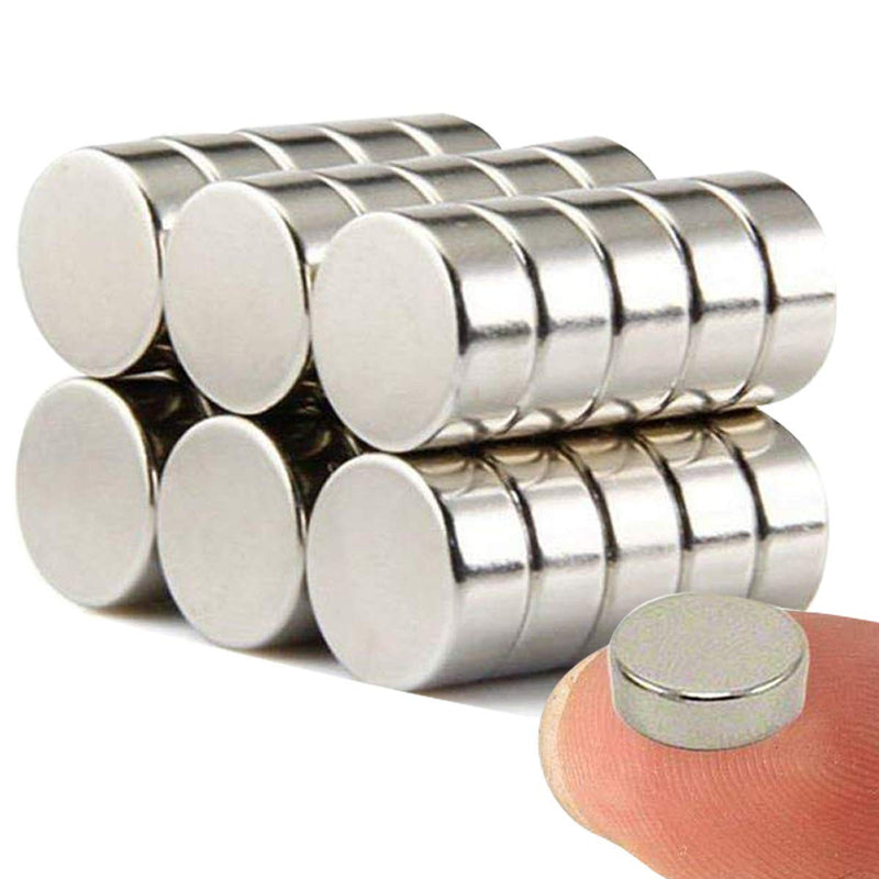 80PACK Round Ceramic Industrial Ferrite Magnets for hobbies,Crafts,Science and Refrigerator magnet for hobbies,crafts and science 8x3mm - LeoForward Australia