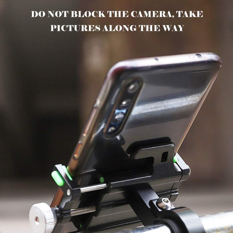  [AUSTRALIA] - FOLOU Bike Phone Mount, Bicycle Phone Holder, Universal Motorcycle Handlebar Mount Fits for iPhone XR, XS Max/8/8 Plus, 7, 6/6s Plus, Galaxy S9/S9 Plus, 55mm - 95mm/2.17" Phones Red