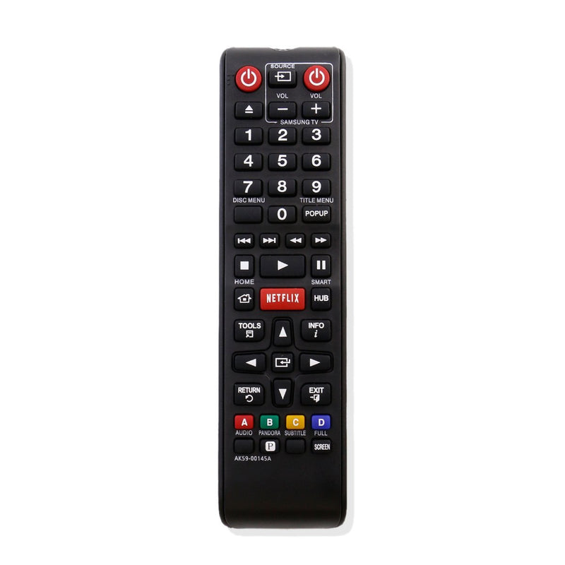 Replace AK59-00145A Remote Control for Samsung Blu-Ray DVD Player BDE5700 BD-E5700 BD-E5700/ZA BDE5700ZA BD-E5700ZA BDE5900 BD-E5900 BD-E5900/ZA BDE5900ZA BD-E5900ZA BD-E6000 - LeoForward Australia