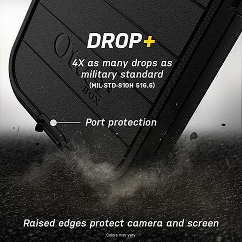  [AUSTRALIA] - OtterBox Defender Rugged Case for Samsung Galaxy A52 & Galaxy A52 5G (ONLY) Retail Packaging - Black - with Microbial Defense