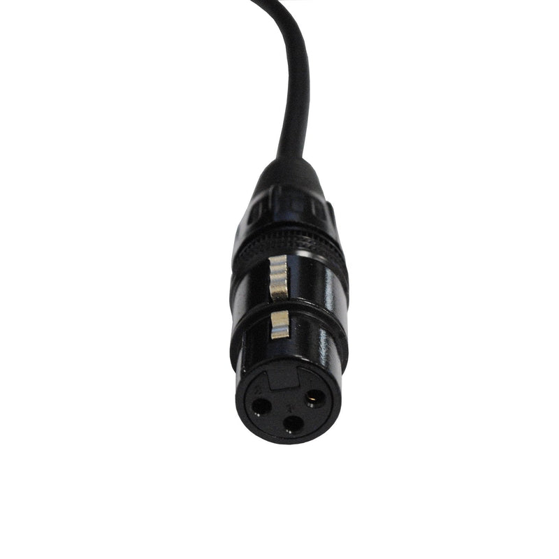  [AUSTRALIA] - Audio2000's XLR Male to XLR Female Microphone Cable (1 Feet 2 Pack)