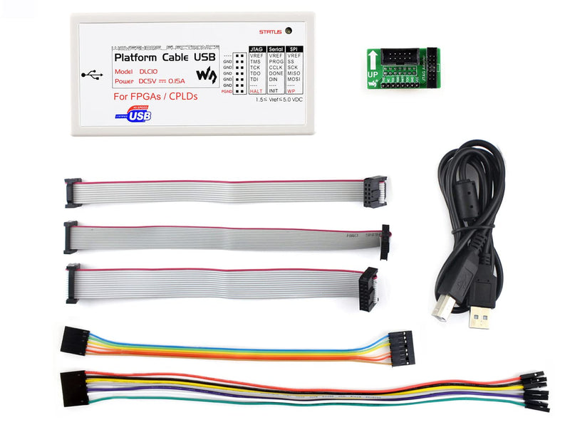  [AUSTRALIA] - Waveshare XILINX JTAG Download Debugger Compatible XILINX Platform Cable USB FPGA CPLD in-Circuit Debugger Programmer