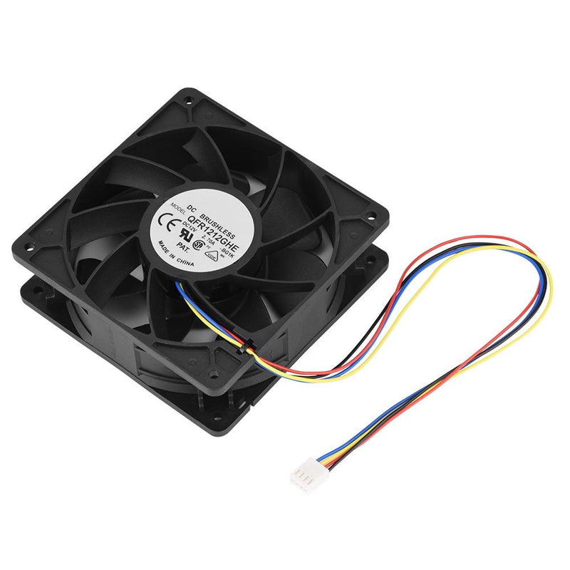  [AUSTRALIA] - Tosuny Case Fan, Ultra Quiet Computer Cooling Fan DC 12V 2.7A 6000RPM Cooling Fan Replacement 4 Pin Connector for Antminer S7 S9