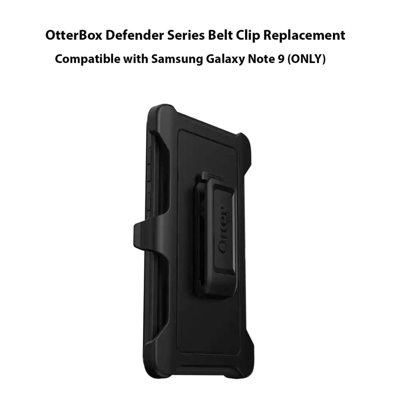  [AUSTRALIA] - OtterBox Defender Series Replacement Belt Clip Holster for Galaxy Note9 (ONLY) - Non-Retail Packaging - Black