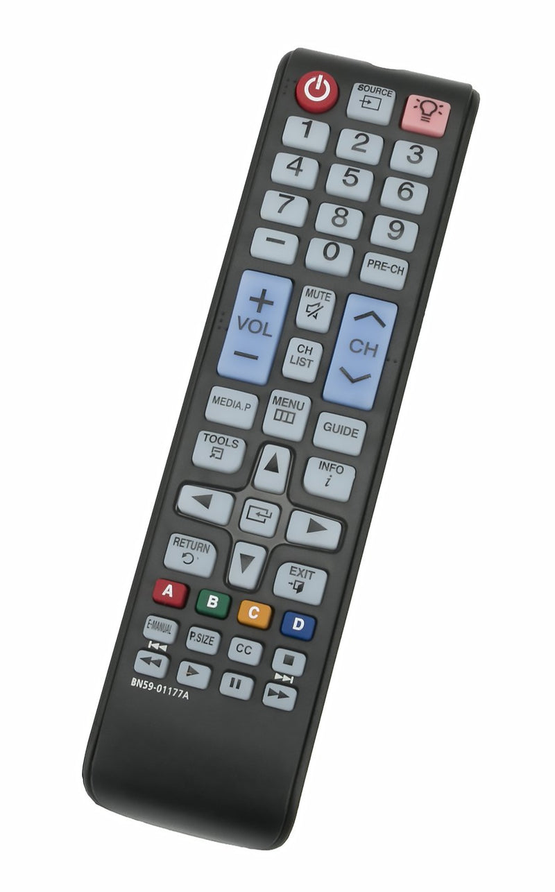 New BN59-01177A Remote Control fit for Samsung TV PN43F4500 PN51F4550 UN32J4000AF UN32J4000AFXZAPN43F4550 PN51F4500 PN51F5300 PN51F5350 PN60F5300 PN60F5350 PN64H5000 - LeoForward Australia