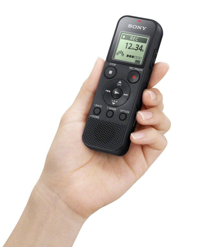  [AUSTRALIA] - Sony ICD-PX370 Mono Digital Voice Recorder with Built-In USB Voice Recorder,black PX370 - Mono Recorder