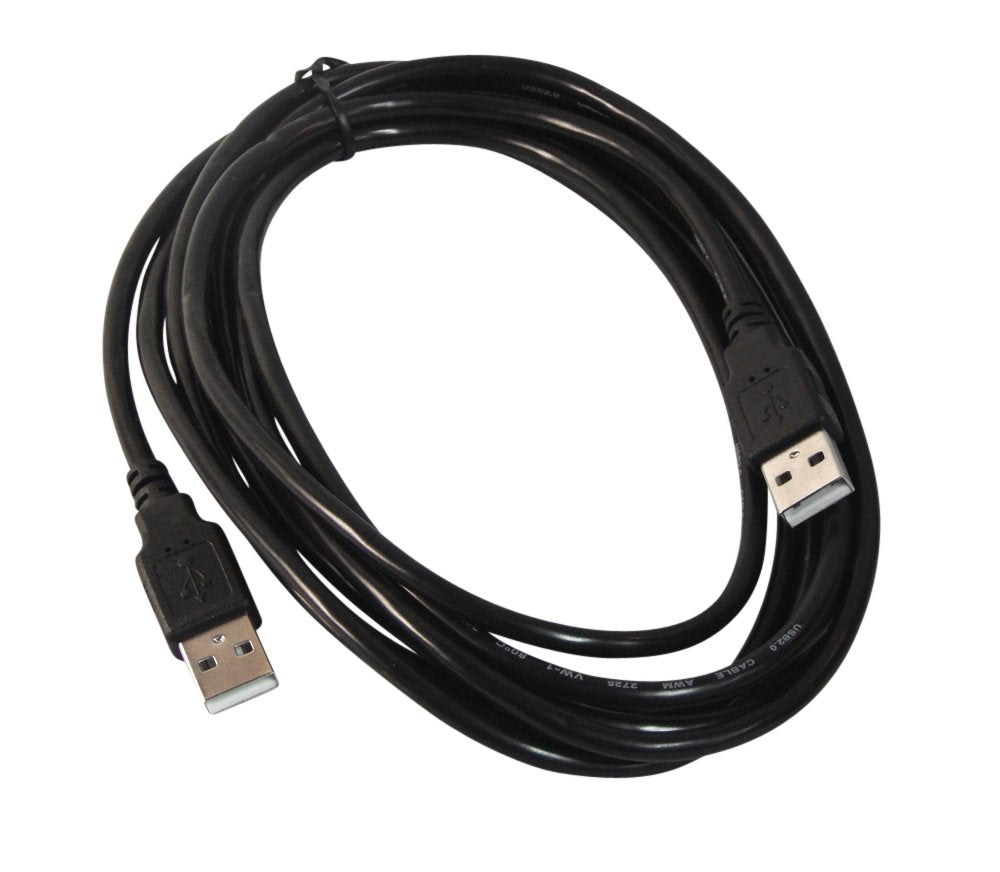  [AUSTRALIA] - Your Cable Store 10 Foot Black USB 2.0 High Speed Male A to Male A Cable 10 Ft