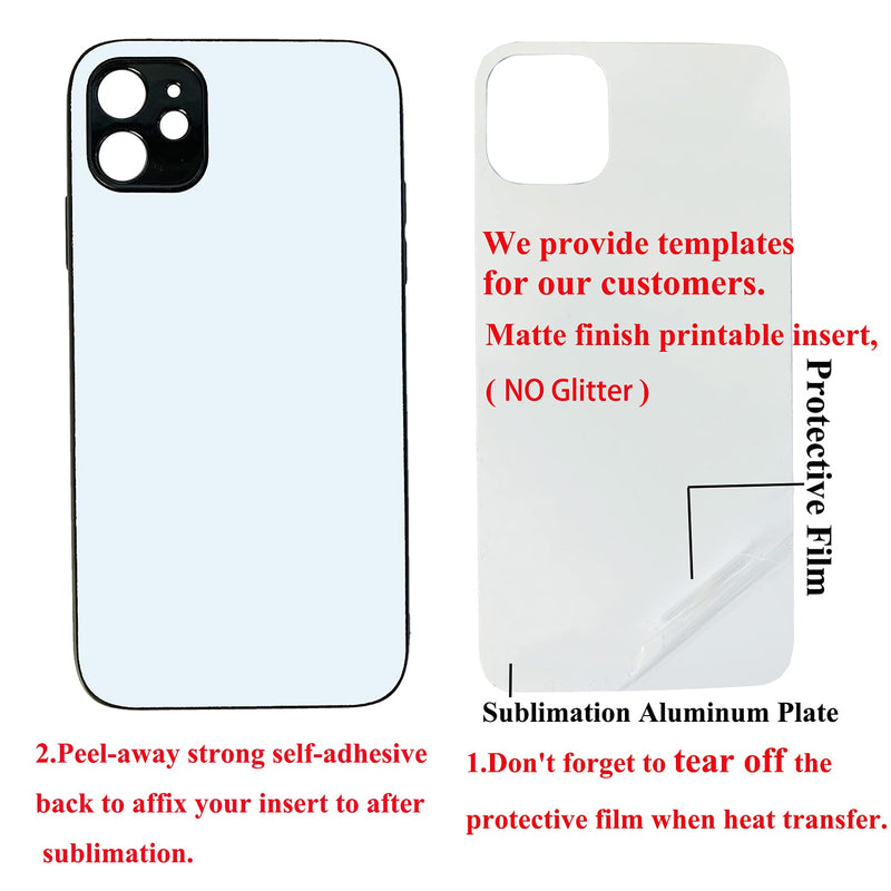  [AUSTRALIA] - JUSTRY 5PCS Sublimation Blanks Phone Case Covers Compatible with Apple iPhone 11, 6.1 Inch,Easy to Sublimate DIY, 2 in 1 2D Soft Rubber TPU Heat Transfer Pure White Finish CASE for iPhone 11 6.1 Inch (2019)