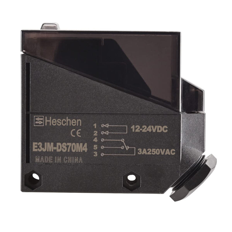  [AUSTRALIA] - Heschen photoelectric switch, E3JM-DS70M4, 12-24VDC, diffuser type, detection distance 70cm