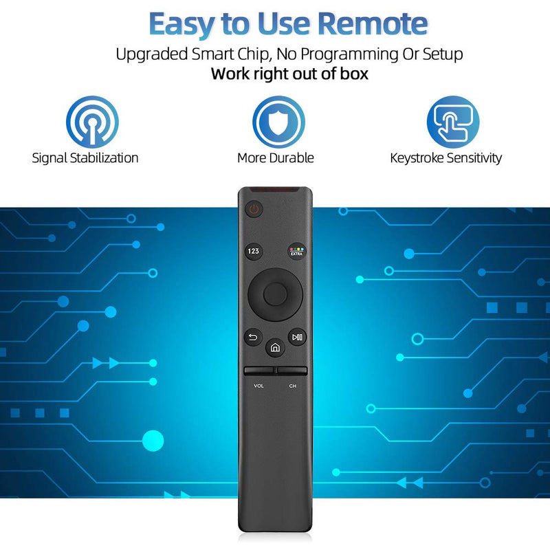  [AUSTRALIA] - Gvirtue Universal Remote Control Support Samsung 2K 4K 8K 3D HD UHD Curved LED QLED Smart TVs and Old TVs BN59-01259B/D/E BN59-01241A /60A/66A UN32/40/43/49/50/55/58/65/75 KS/KU/MU 6/7/8/9 Series