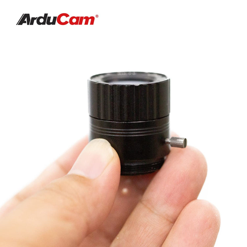  [AUSTRALIA] - Arducam Lens for Raspberry Pi HQ Camera, Wide Angle CS-Mount Lens, 6mm Focal Length with Manual Focus