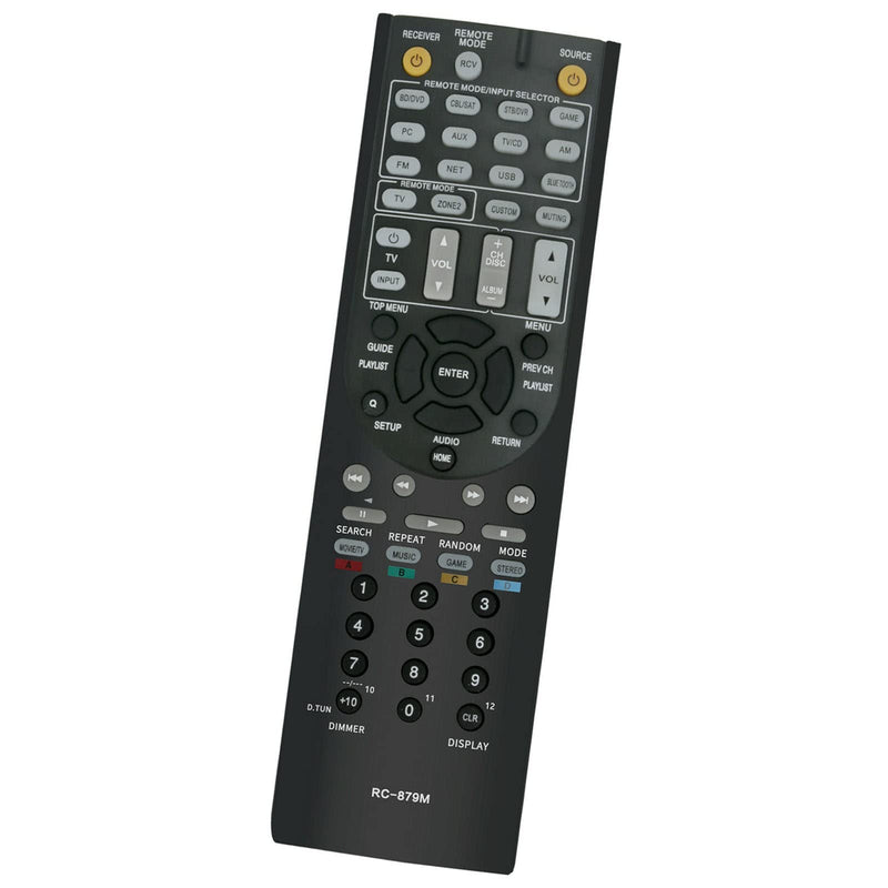  [AUSTRALIA] - New RC-879M RC879M Replace Remote Control Fit for Onkyo AV Receiver HT-R593 TX-NR535 TX-SR333 HT-R393 HTR393 HTR593 TXNR535 TXSR333