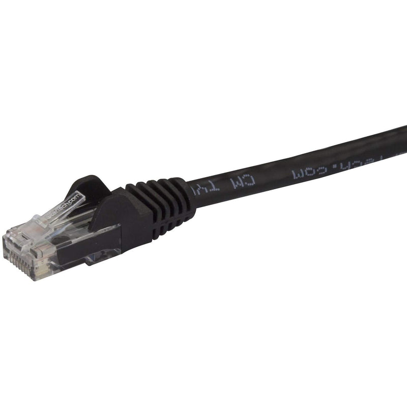  [AUSTRALIA] - 7ft CAT6 Ethernet Cable - Black CAT 6 Gigabit Ethernet Wire -650MHz 100W PoE RJ45 UTP Network/Patch Cord Snagless w/Strain Relief Fluke Tested/Wiring is UL Certified/TIA (N6PATCH7BK)