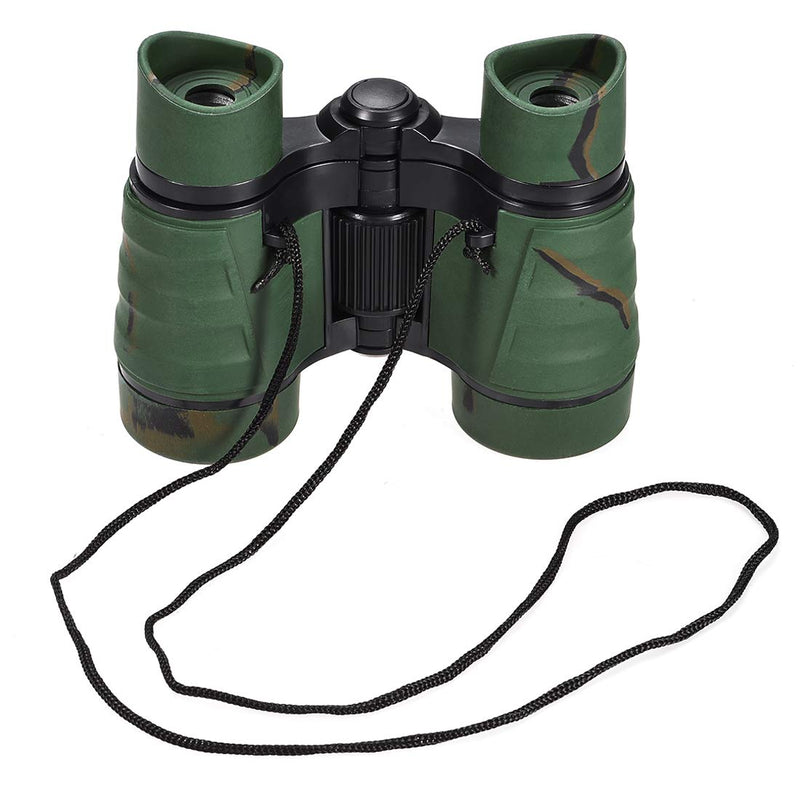  [AUSTRALIA] - uxcell Binoculars 4X30 Compact Foldable Binoculars Shock Proof Dark Green with Neck Strap for Bird Watching Hiking Camping