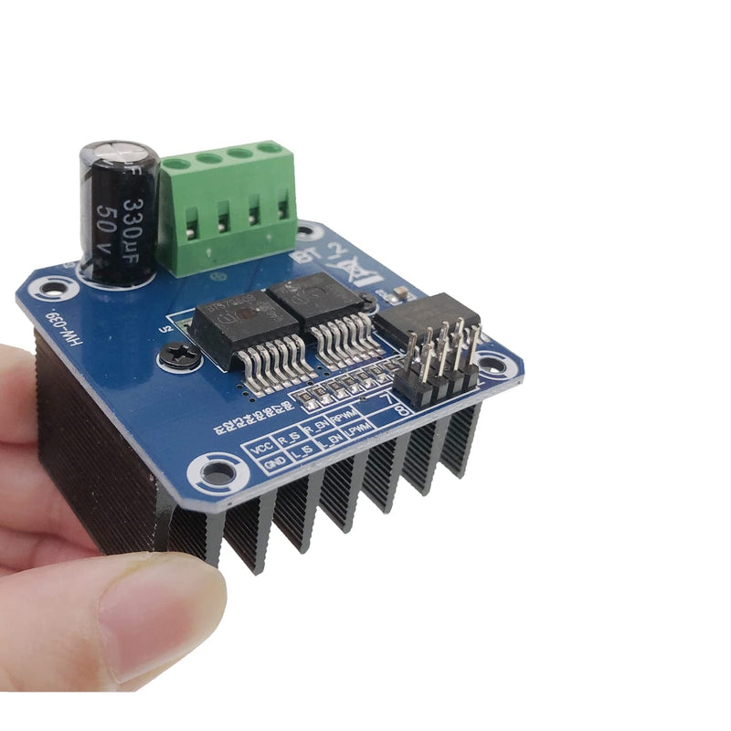  [AUSTRALIA] - JZK BTS7960B 43A High Power Double DC Stepper Motor Driver Module Board H-Bridge PWM for Smart Car