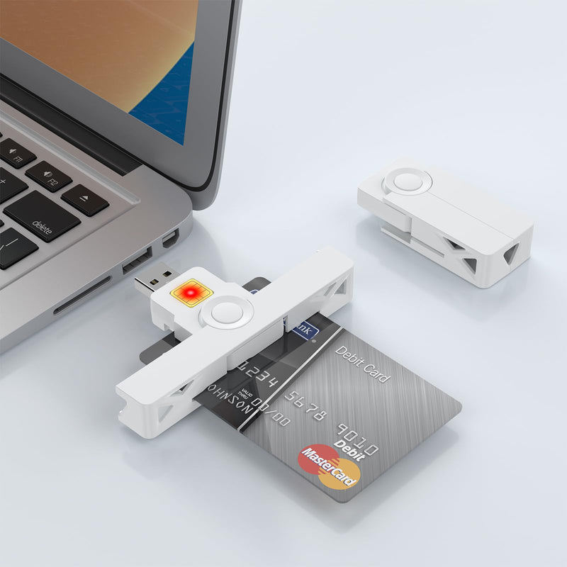 [AUSTRALIA] - CAC Reader, DOD Military USB Common Access CAC Card Reader, Smart Card Reader Compatible with Windows, Mac OS and Linux 335