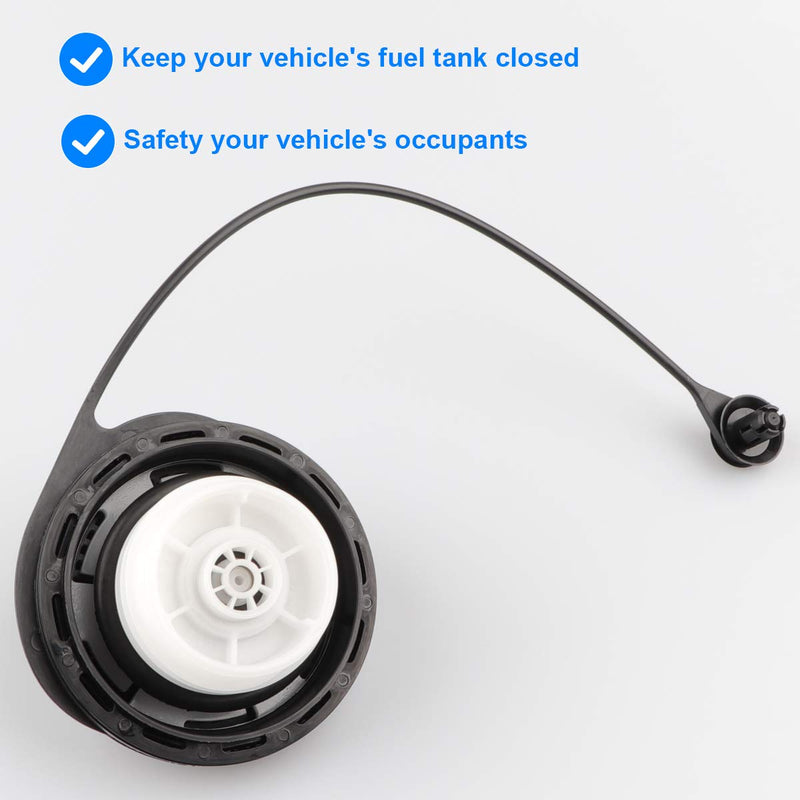  [AUSTRALIA] - Gas Cap, Fuel Tank Cap Replace GT231, 15763227 for 1999-2003 Chevy Silverado GMC Sierra, 2000-2003 Chevy Suburban 1500 2500 Tahoe GMC Yukon, 2002-2003 Cadillac Escalade Chevy Avalanche 1500 2500, More