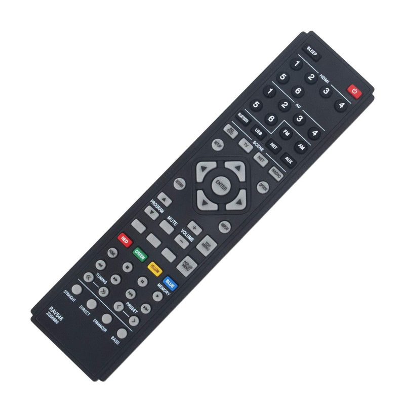 RAV546 Replace Remote Control - WINFLIKE RAV546-ZQ56680 Remote Control Replacement fit for Yamaha AV Receiver RX-A550 RX-S601D RX-S601 RXA550 RXS601D RXS601 RAV546 ZQ56680 Remote Controller - LeoForward Australia