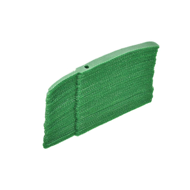  [AUSTRALIA] - uxcell Reusable Cable Ties, 4 Inch Hook and Loop Cord Wraps, Green Zip Tie 50pcs