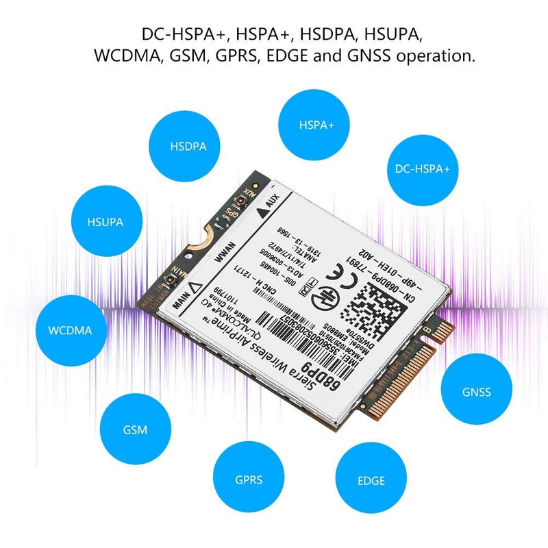  [AUSTRALIA] - NGFF/M.2 Module Card Sierra Wireless AirPrime EM8805 4G WWAN Card DW5570e 68DP9 3G-4G Network Card for DELL Venue 8 11 pro