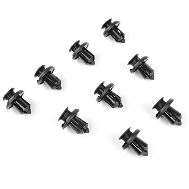  [AUSTRALIA] - GOOACC GRC-08 Honda and Acura Fender Clips-91503-SZ3-003 40 Pcs Fastener Rivet Clips Nylon Bumper Automotive Furniture Assembly Expansion Screws Kit Auto Body 10mm-40PCS