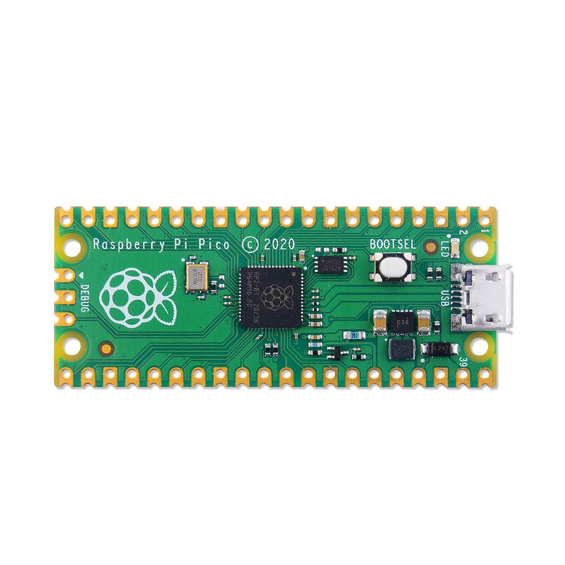  [AUSTRALIA] - GeeekPi Raspberry Pi Pico Kit Flexible Microcontroller Mini Development Board,Based on The Raspberry Pi RP2040,Dual-Core ARM Cortex M0+ Processor,Running up to 133 MHz, Support C/C++ / Python