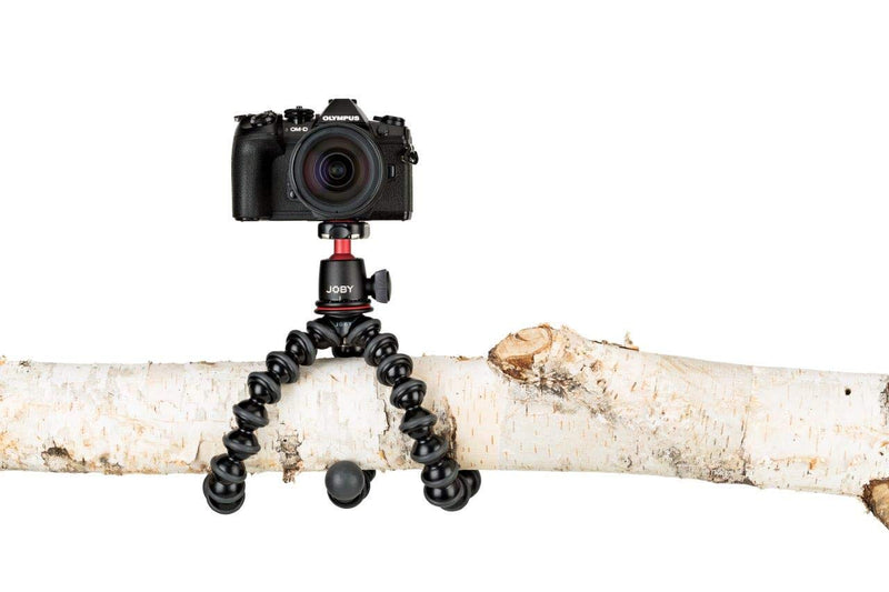 Joby JB01507 GorillaPod 3K Kit. Compact Tripod 3K Stand and Ballhead 3K for Compact Mirrorless Cameras or Devices up to 3K (6.6lbs). Black/Charcoal. - LeoForward Australia