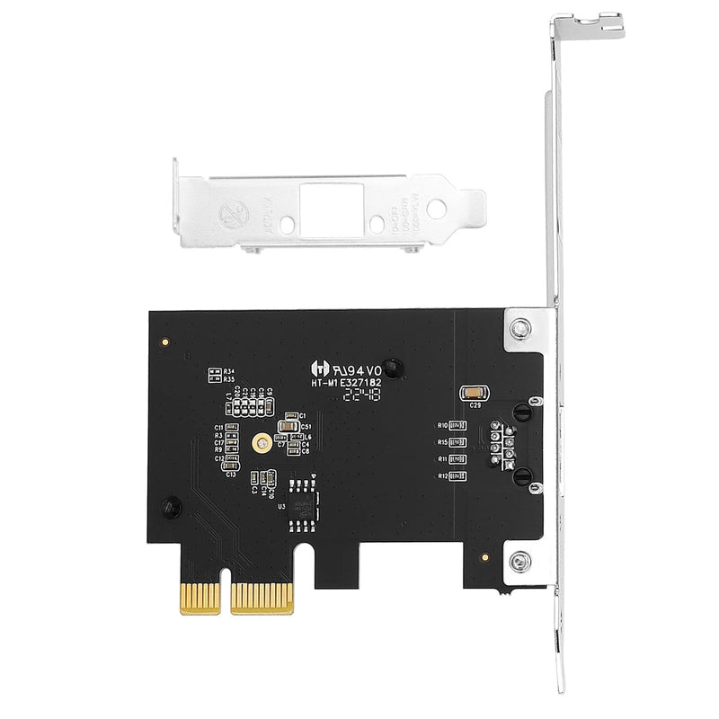  [AUSTRALIA] - Vogzone 2.5Gb PCIe Network Adapter Realtek RTL8125B, 2500/1000/100Mbps Gigabit Ethernet Card RJ45 LAN Port for Gaming/Office, Wake on LAN, Support PXE for Windows/Linux/MAC 2.5G RTL8125B(1*RJ45) For Realtek