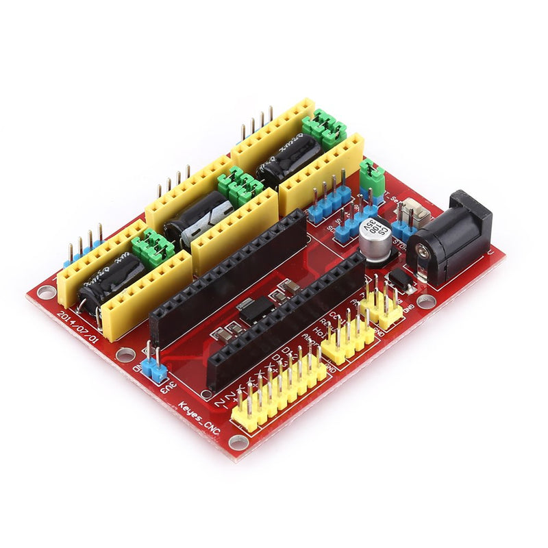 [AUSTRALIA] - 3D Printer Engraving Expansion Board Kit Controller CNC Shield V4+Nano 3.0 Board+A4988 Driver with USB Cable for Arduino