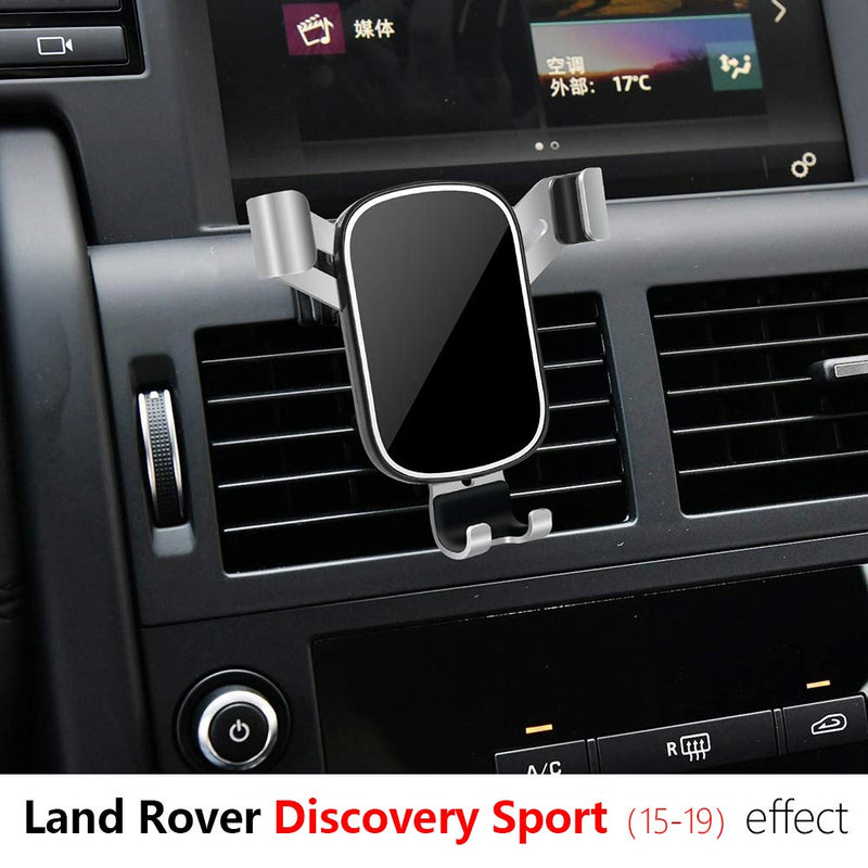  [AUSTRALIA] - LUNQIN Car Phone Holder for 2015-2019 Land Rover Discovery Sport [Big Phones with Case Friendly] Auto Accessories Navigation Bracket Interior Decoration Mobile Cellphone Mount