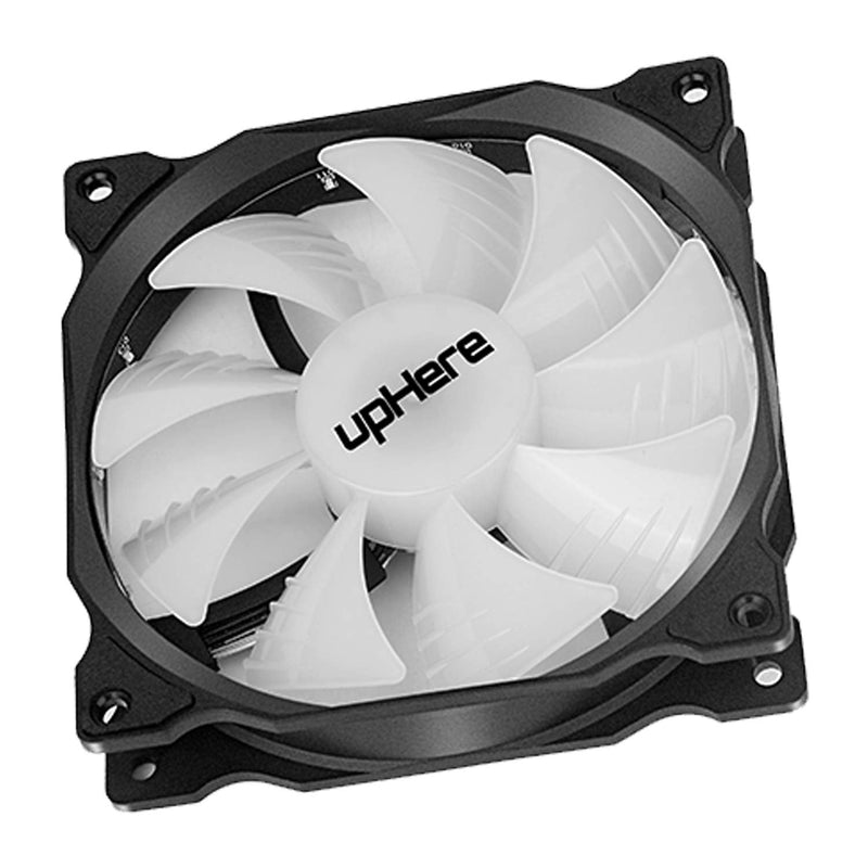  [AUSTRALIA] - uphere 3-Pack Long Life Computer Case Fan 120mm Cooling Case Fan for Computer Cases Cooling 15LED White,15W3-3