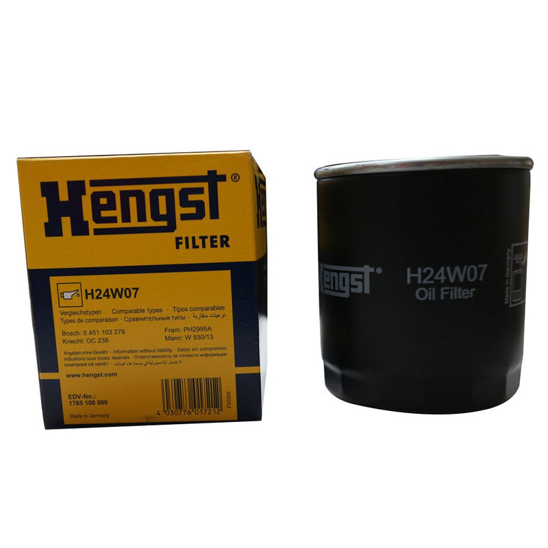 Hengst H24W07 Oil Filter - LeoForward Australia