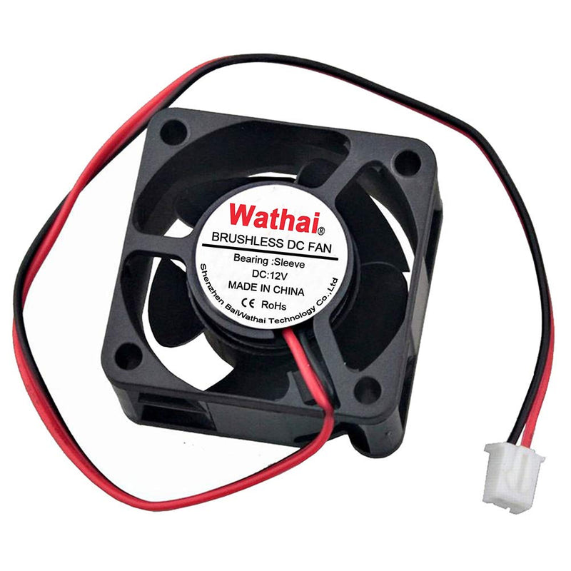  [AUSTRALIA] - Wathai 40x40x20mm 40mm 12V 2Pin DC Burshless Cooling Fan 12V Sleeve