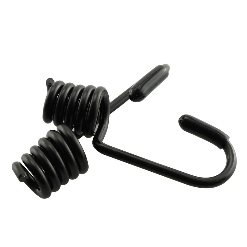  [AUSTRALIA] - JCBIZ 10pcs Special Metal Hook Bungee Cords Spiral Wire Hooks for Shock Absorbing Elastic Band Strapping Rope