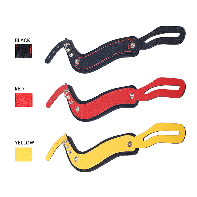  [AUSTRALIA] - LENSGO VDS6 Professional Camera Hand Grip Strap with Metal Plate Yellow