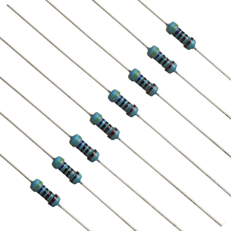  [AUSTRALIA] - BoJack Resistors Assortment Kit 0 Ohm - 5.6M Ohm 1/4W Metal Film Resistor Resistor Kit (50 Values 1350 Pieces)