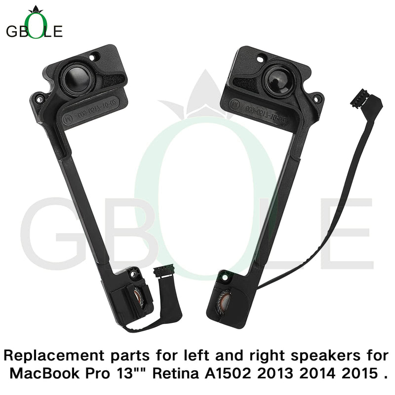  [AUSTRALIA] - GBOLE A1502 Speakers Internal Left+Right Internal Speakers for MacBook Pro Retina A1502 2013 2014 2015