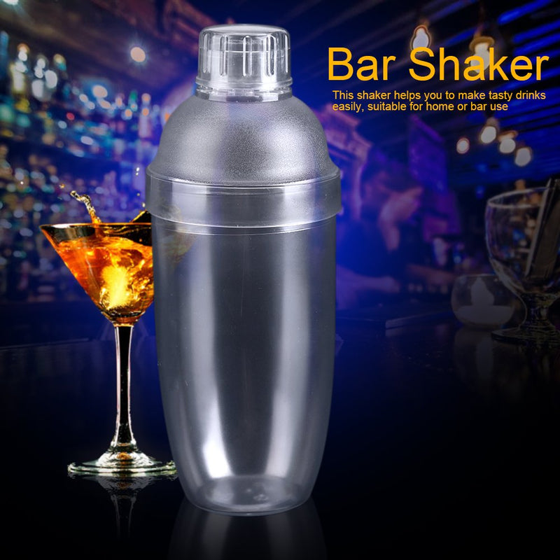 [AUSTRALIA] - Cocktail Shaker-Anti-leakage Transparent PC Resin Milk Tea Cocktail Drink Shaker Bar Tool 700cc