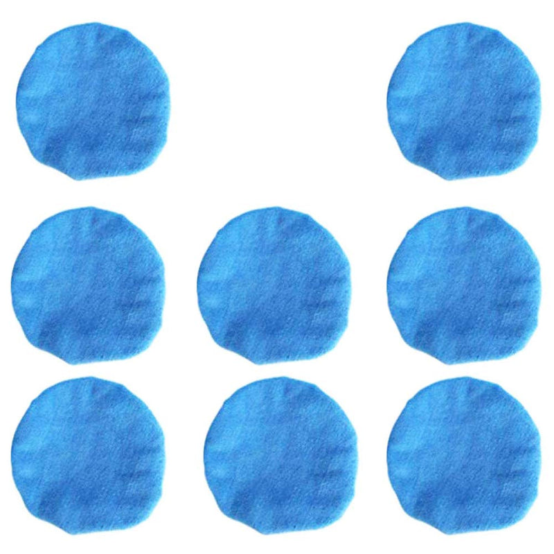  [AUSTRALIA] - KingBra 8Pcs Car Polisher Pad Bonnet (5 to 6 Inches), Soft Microfiber Polishing Bonnet Buffing Pad Cover, Car Waxing Bonnet Waxer Pads for Car Polisher 5 to 6 Inches - 8 Pcs