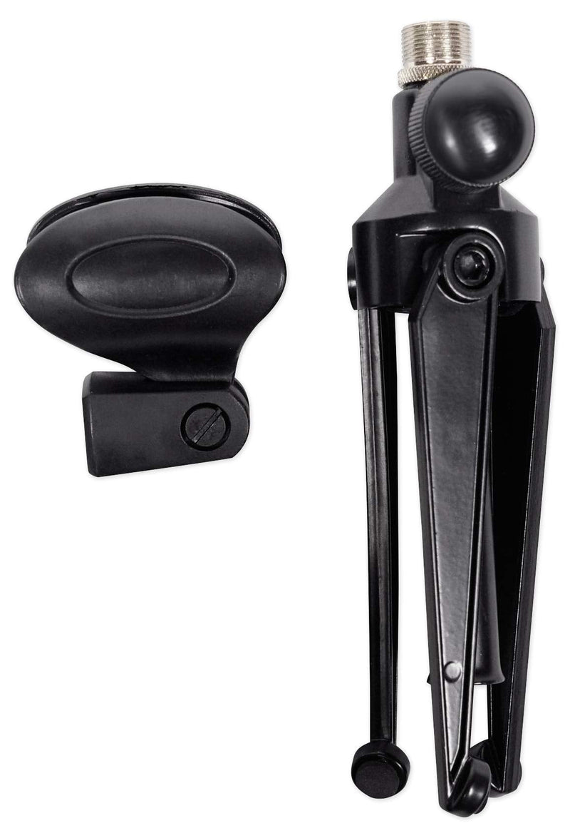  [AUSTRALIA] - Rockville RDTS Adjustable Height Studio Desktop Tripod Microphone Stand+Mic Clip