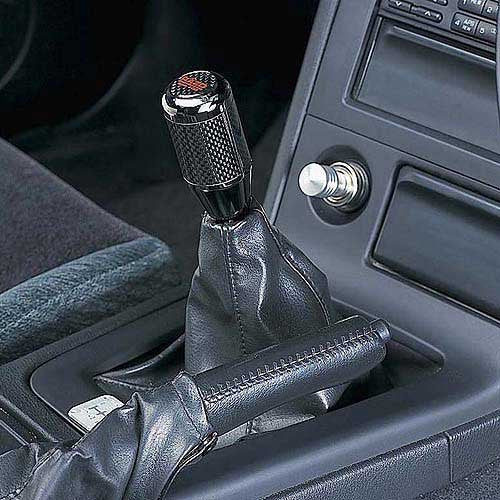  [AUSTRALIA] - Razo RA66 Black/Dark Chrome 400 Grams Carbon Manual Shift Knob