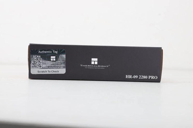  [AUSTRALIA] - Thermalright HR-09 2280 PRO SSD Heatsink Double Sided Heatsink with Thermal Silicone Pad for M.2 SSD Computer and PC HR09 2280 PRO