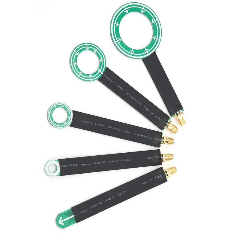  [AUSTRALIA] - Magnetic field antenna, 5 pieces PCB near field antenna, magnetic field probe EMC EMI tool accessories for electronic components, radio antennas