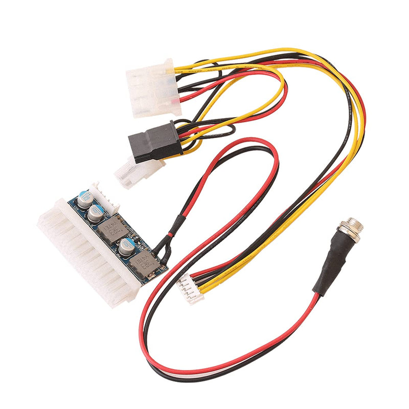  [AUSTRALIA] - OCESTORE 24Pin ATX Switch Pico PSU Car Auto Mini ITX High Power Supply Module DC 12V 160W ATX Power Switch Cable