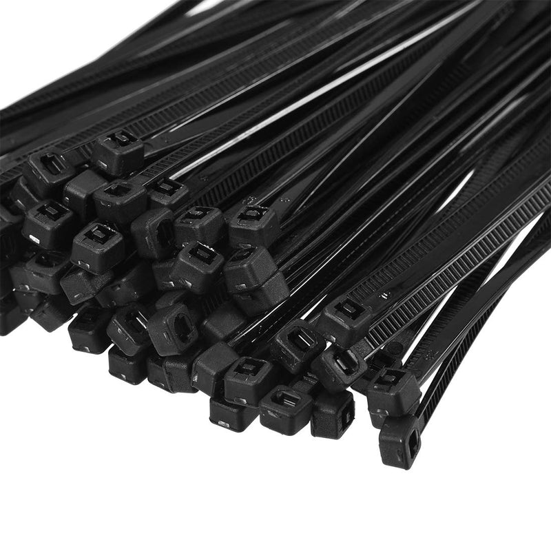  [AUSTRALIA] - uxcell 150pcs Cable Zip Ties 6 Inch x 0.11 Inch Self-Locking Nylon Tie Wraps Black