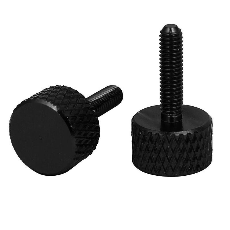  [AUSTRALIA] - uxcell Computer PC Graphics Card M3x12mm Knurled Head Thumb Screws Black 10pcs