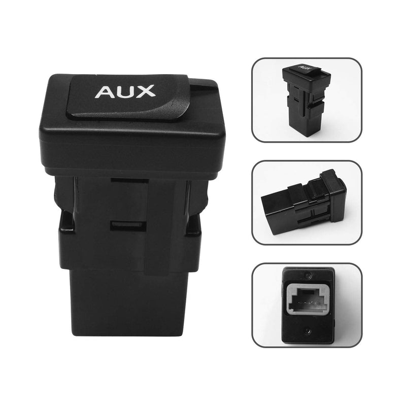  [AUSTRALIA] - Monrand Aux Jack 86190-06010 , Car Auxiliary Audio Adapter Input Jack Compatible with Toyota Camry 2005-2012 ,Aux Jack 2010 Lexus ES350 Base Sedan , Aux Port Input, 886190-53010