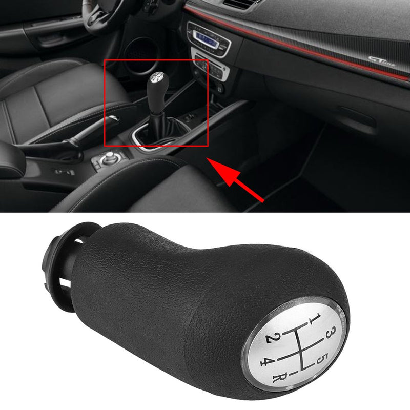  [AUSTRALIA] - Acouto Car Auto 5 Speed Gear Shift Knob Head Manual Shifter Stick Knob For Renault Clio III Megane II Scenic II