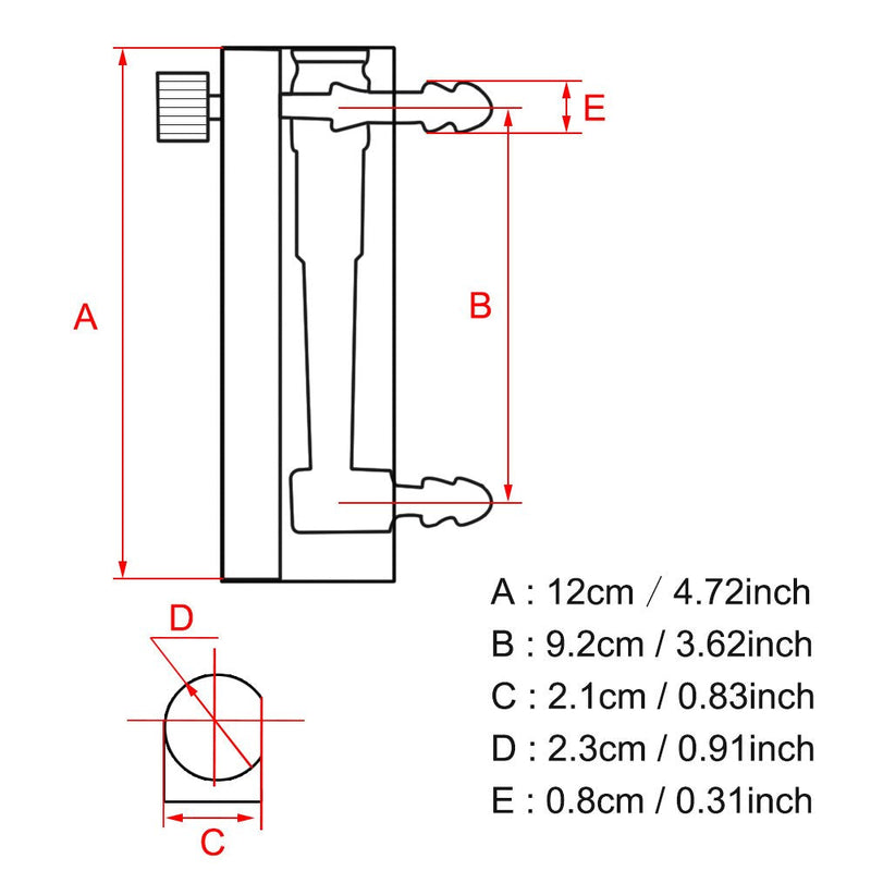  [AUSTRALIA] - Wakects Gas Flow Meter, LZQ-5 Flow Meter 2.5-25LPM Flow Meter with Control Valve for Oxygen/Air/Gas