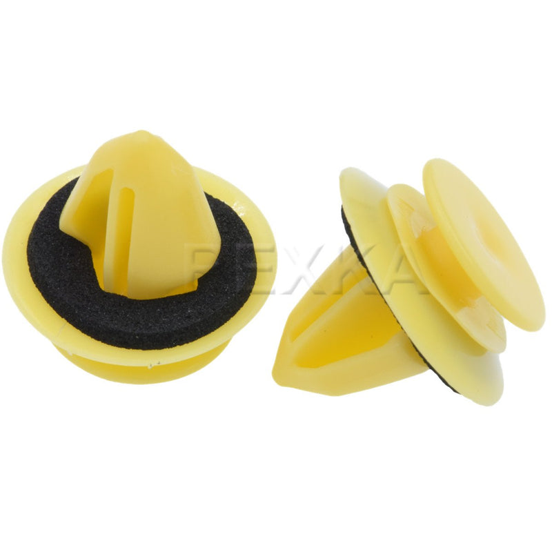 Rexka Door Garnish Moulding Retainer Clips with Sealer for Mercedes 000-991-63-98 000-991-63-98-M22 (Pack of 20) - LeoForward Australia